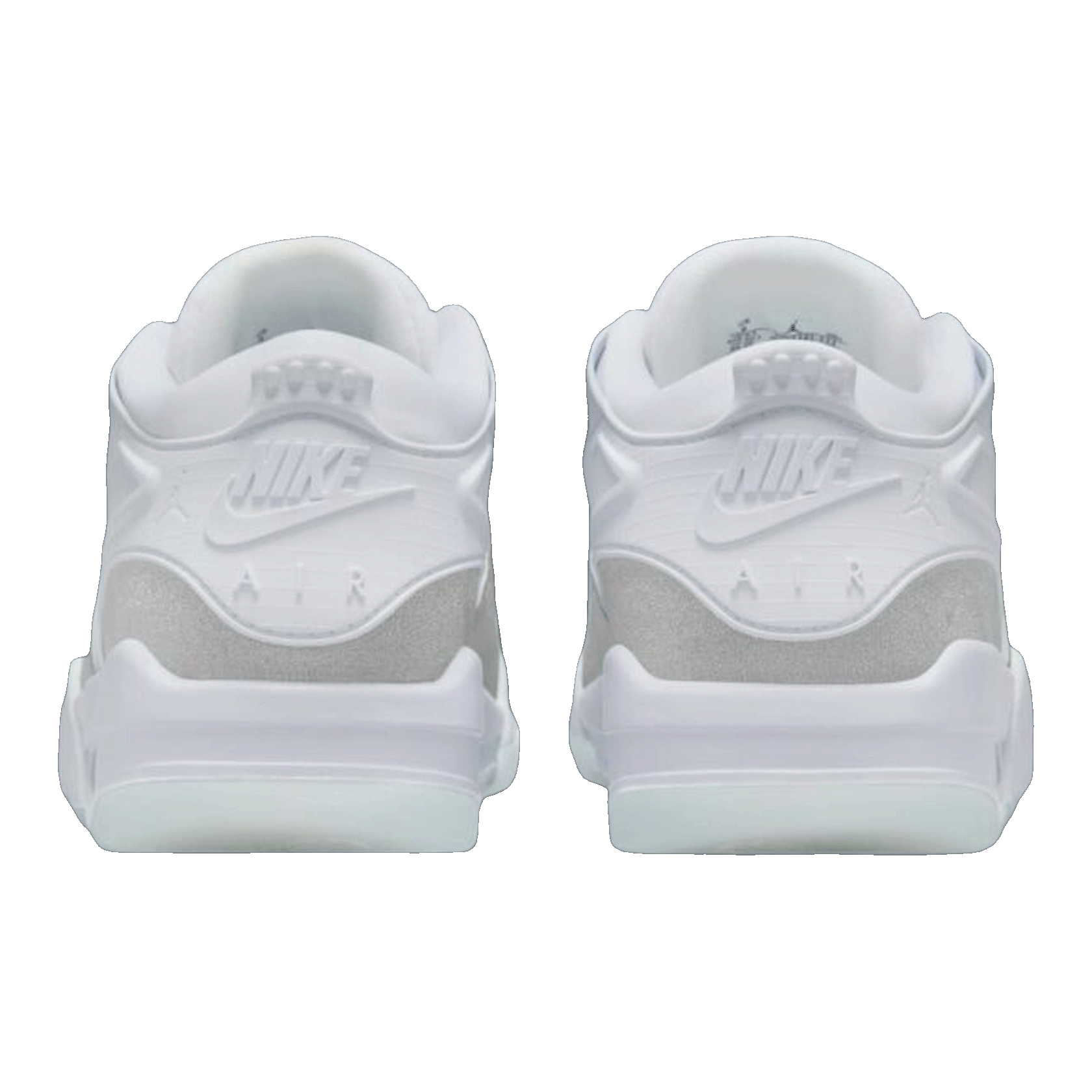 Nike Air Jordan 4 RM White Metallic Silver (W) Back