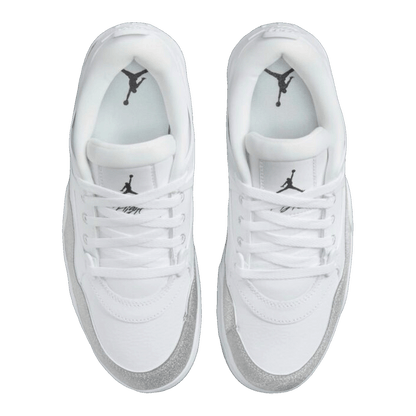 Nike Air Jordan 4 RM White Metallic Silver (W) Oben