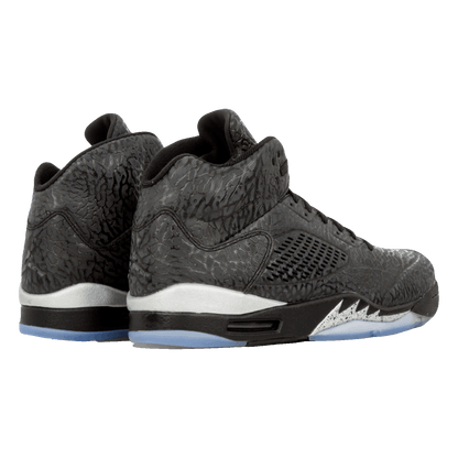 Nike Air Jordan 5 Retro 3Lab5 Black Silver Back