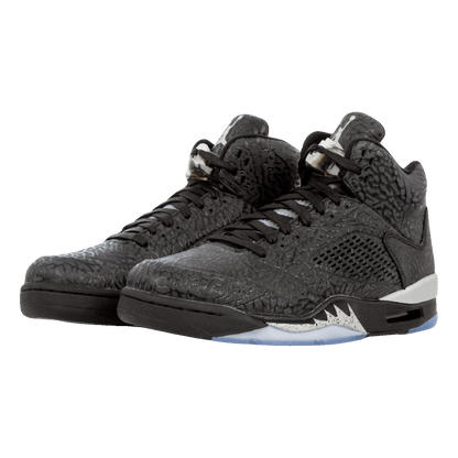Nike Air Jordan 5 Retro 3Lab5 Black Silver Side