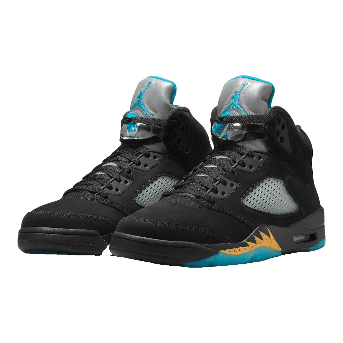 Nike Air Jordan 5 Retro Aqua (GS) Side