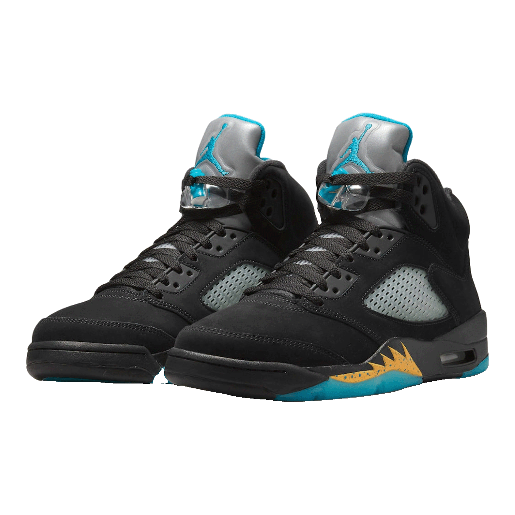 Nike Air Jordan 5 Retro Aqua (GS) Side