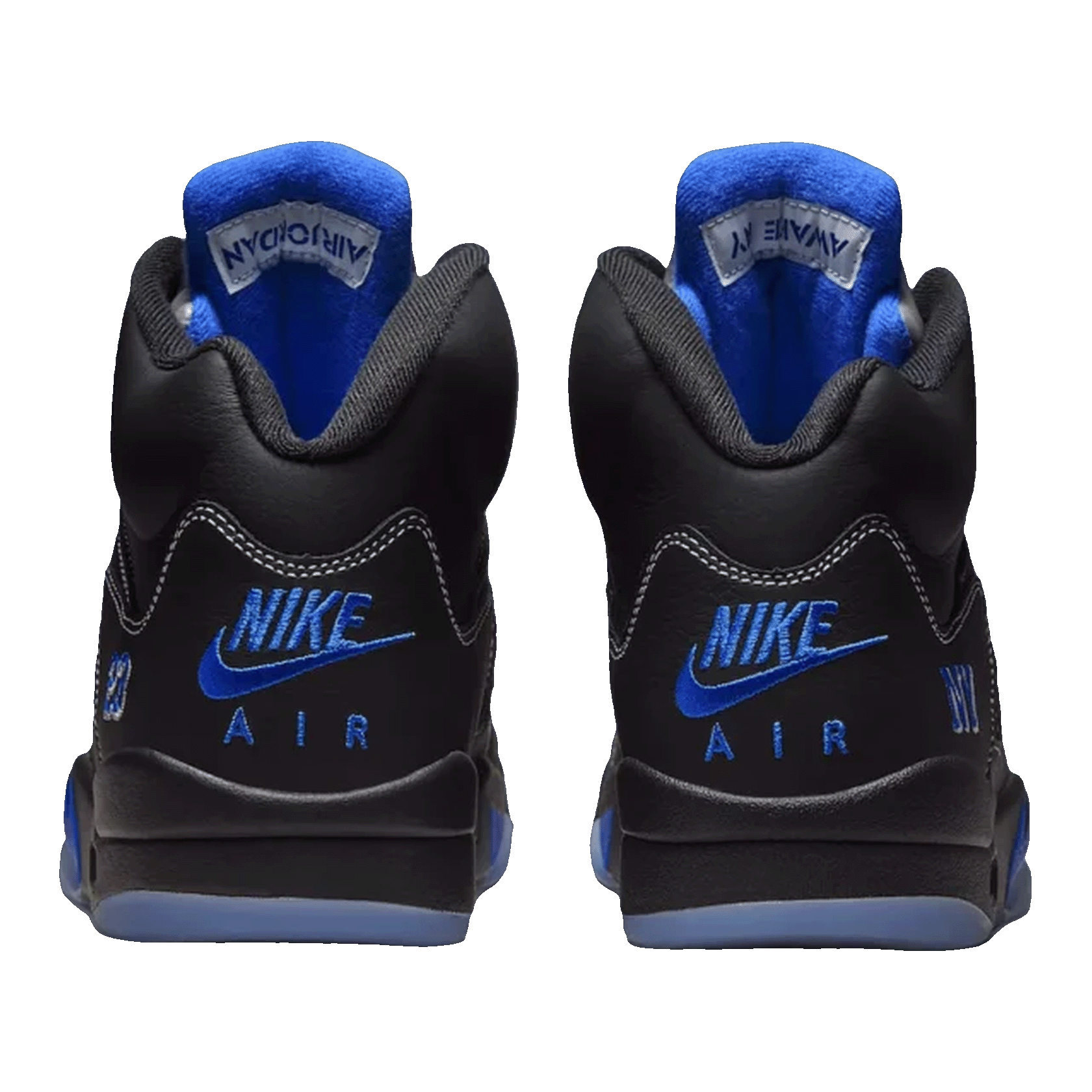 Nike Air Jordan 5 Retro Awake NY Black Back