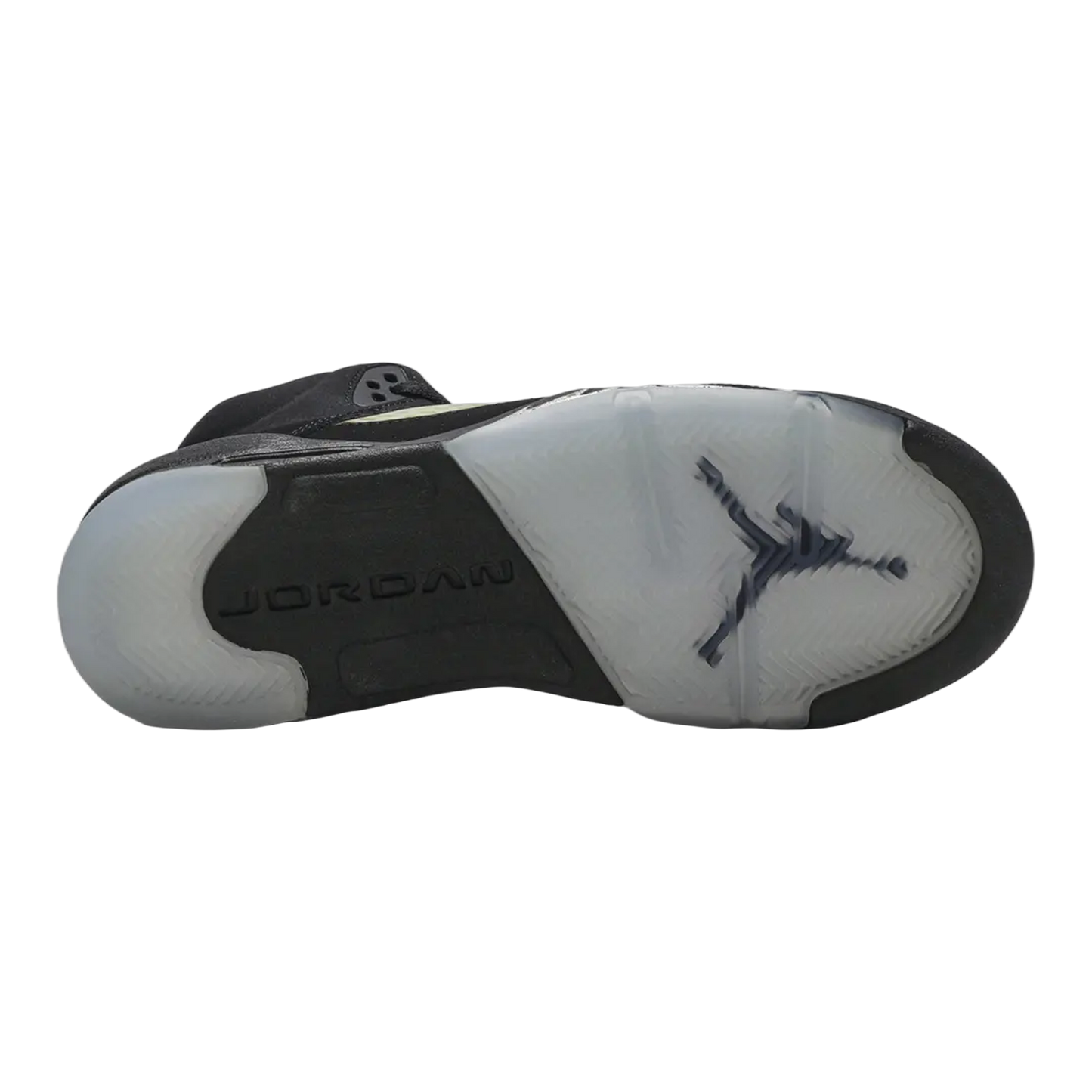 Nike Air Jordan 5 Retro Black Metallic (2016) (GS) Sohle 845036-003