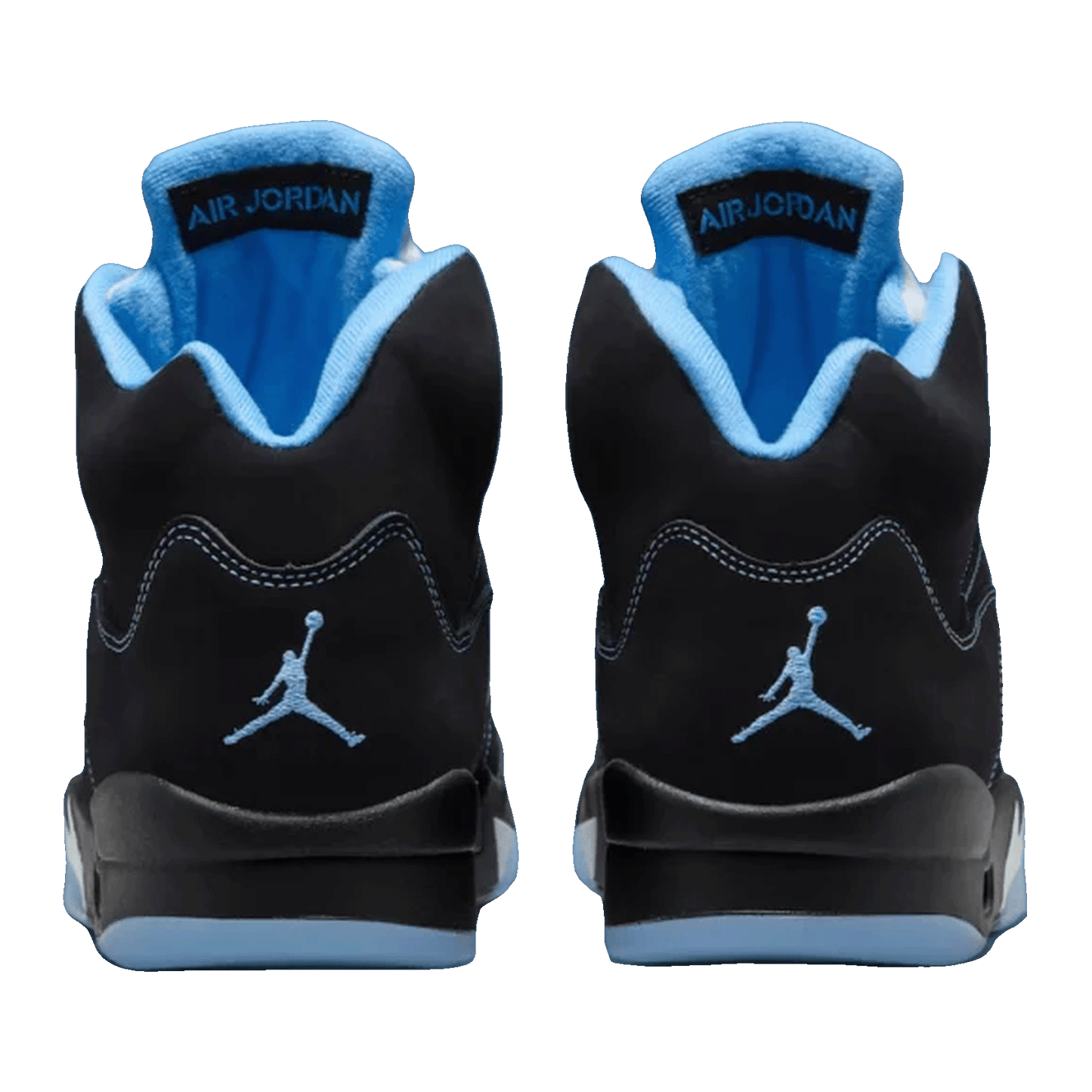 Nike Air Jordan 5 Retro Black University Blue (2026) Back DD0587-008