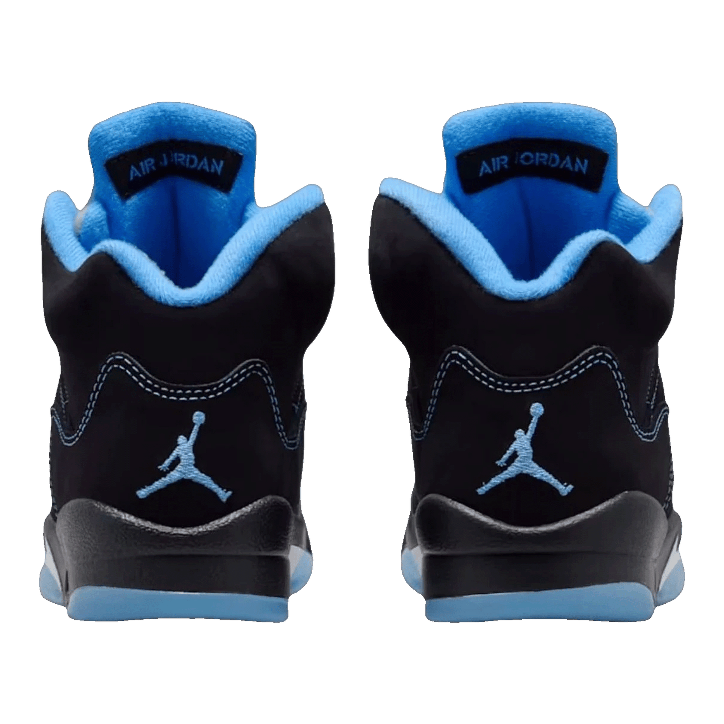 Nike Air Jordan 5 Retro Black University Blue (2026) (GS) Back 440888-008