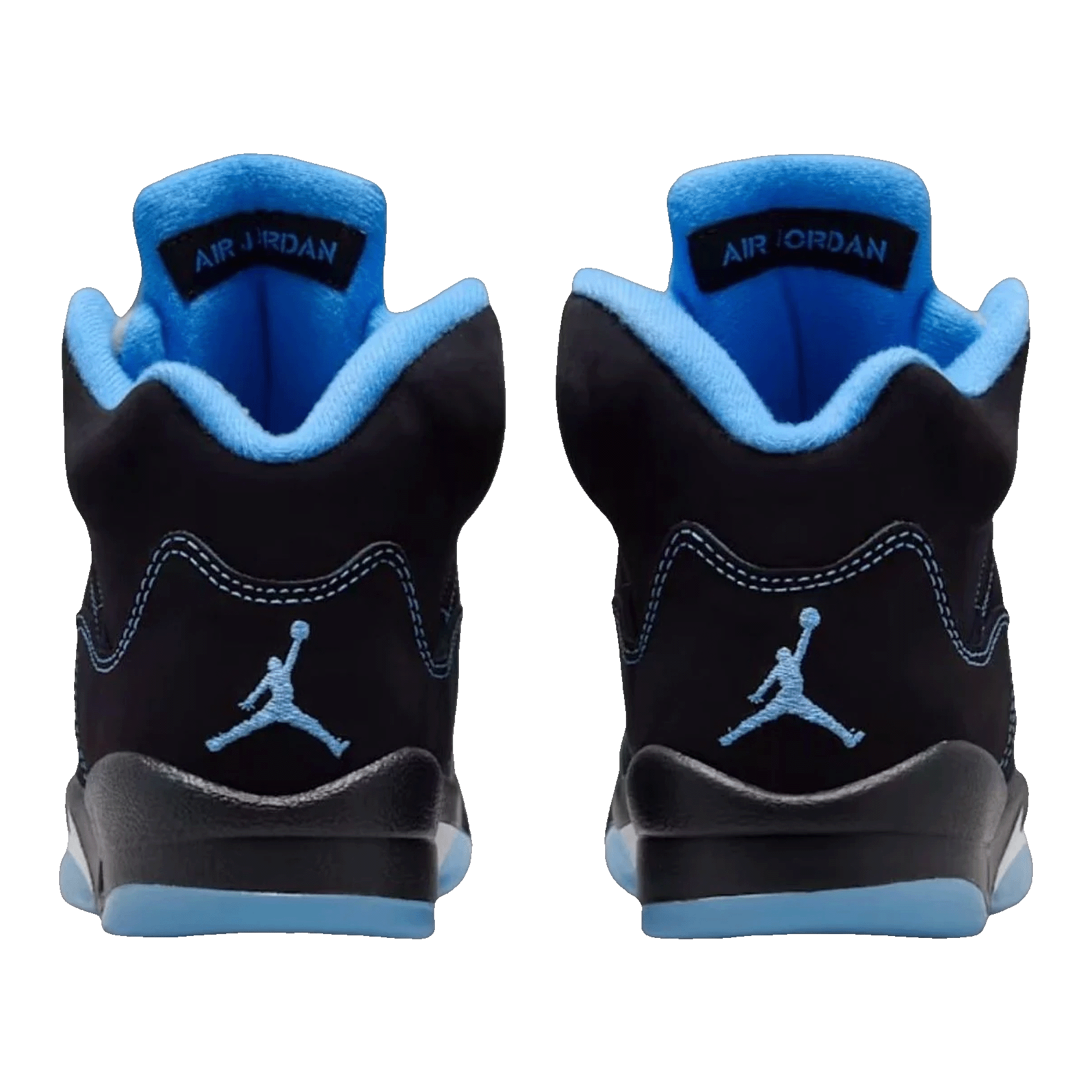 Nike Air Jordan 5 Retro Black University Blue (2026) (GS) Back 440888-008