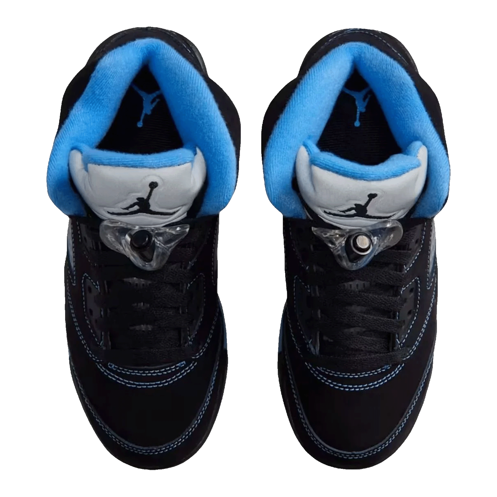 Nike Air Jordan 5 Retro Black University Blue (2026) (GS) Oben 440888-008