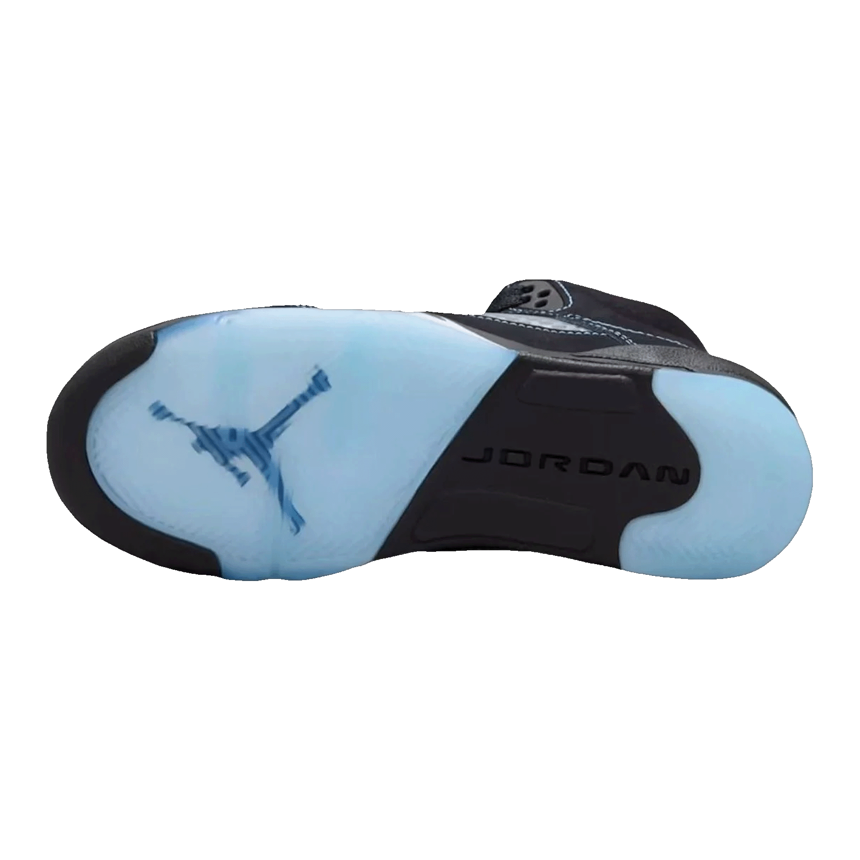 Nike Air Jordan 5 Retro Black University Blue (2026) (GS) Sohle 440888-008