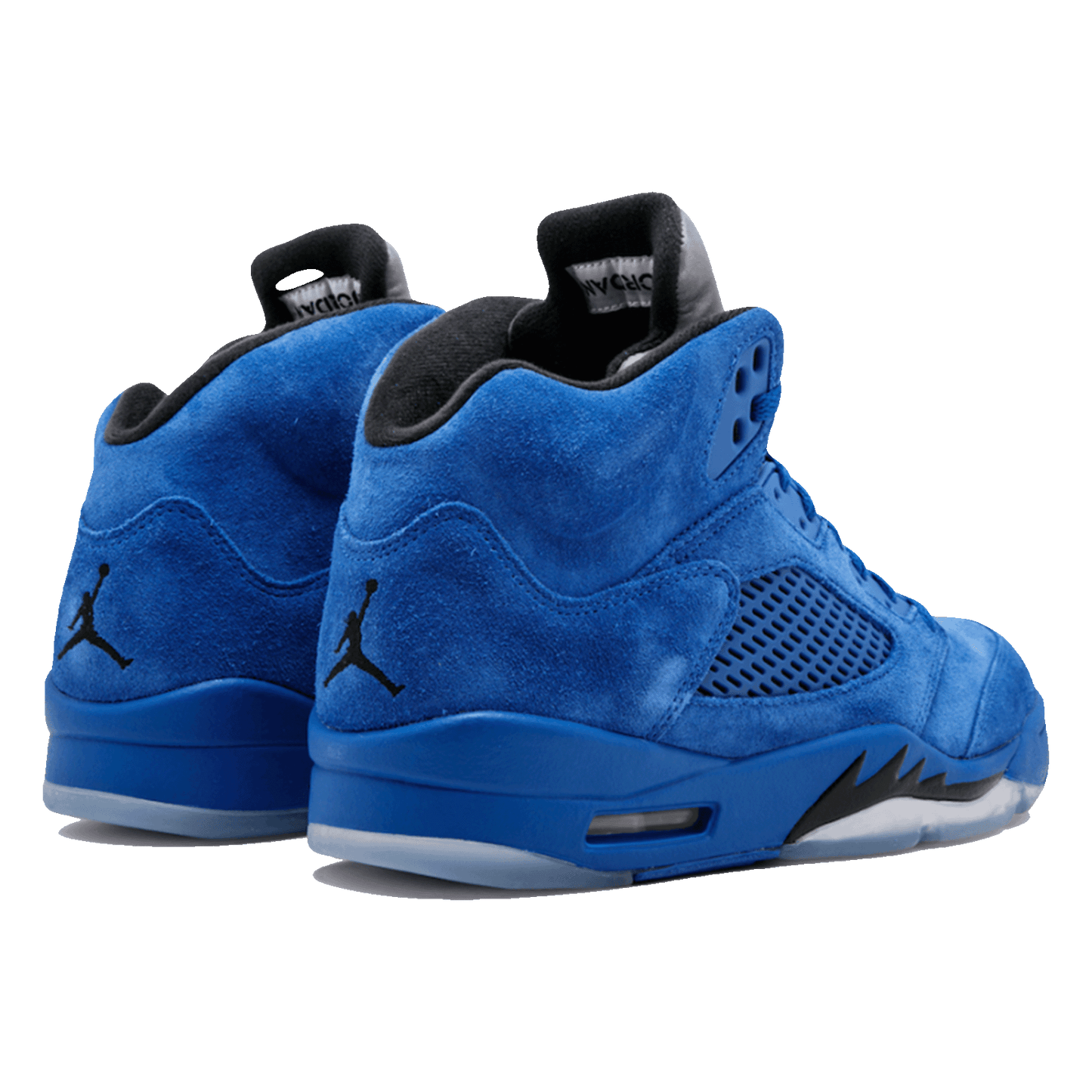 Nike Air Jordan 5 Retro Blue Suede Back 2