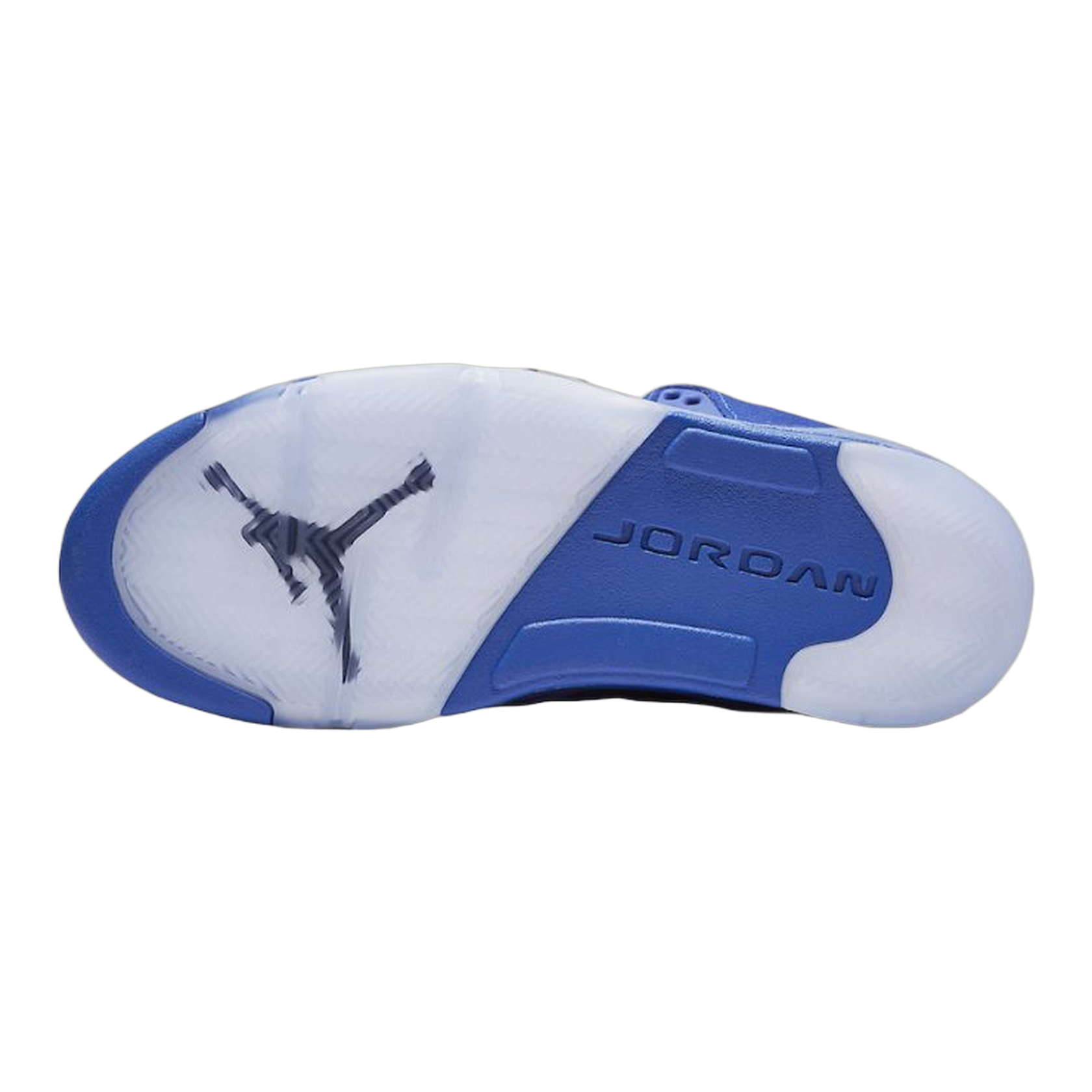 Nike Air Jordan 5 Retro Blue Suede (GS) Sohle