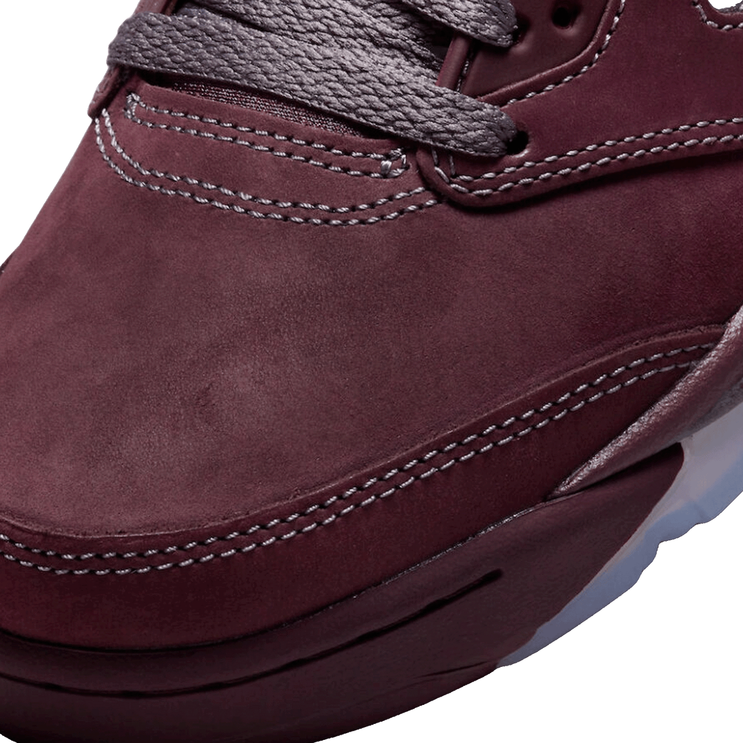 Nike Air Jordan 5 Retro Burgundy (2023) Toe