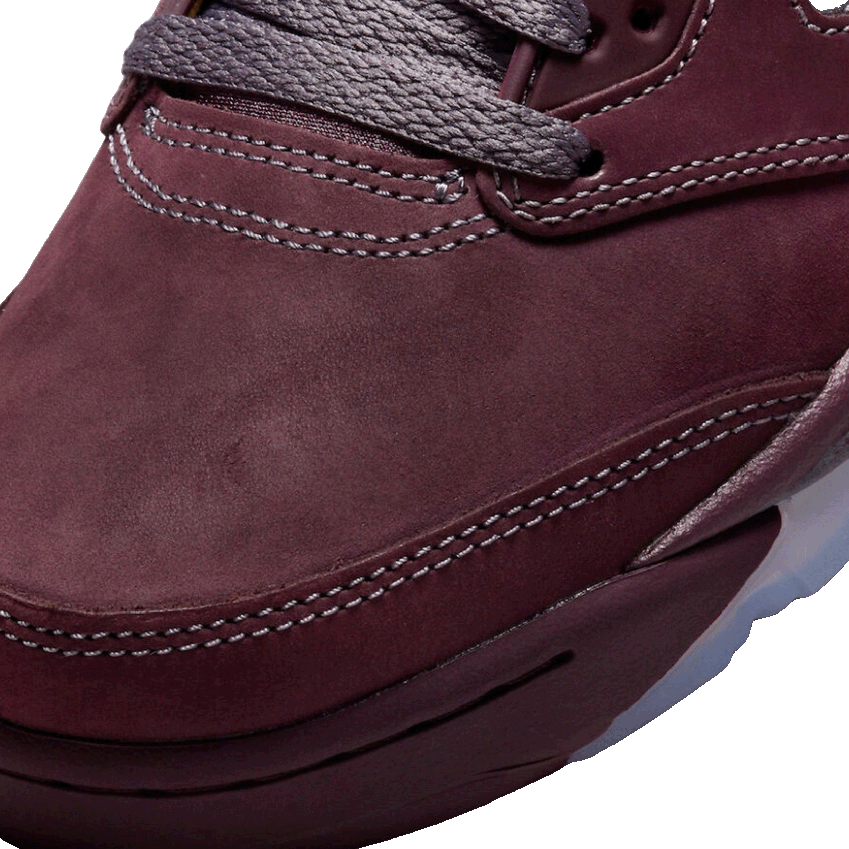 Nike Air Jordan 5 Retro Burgundy (2023) Toe
