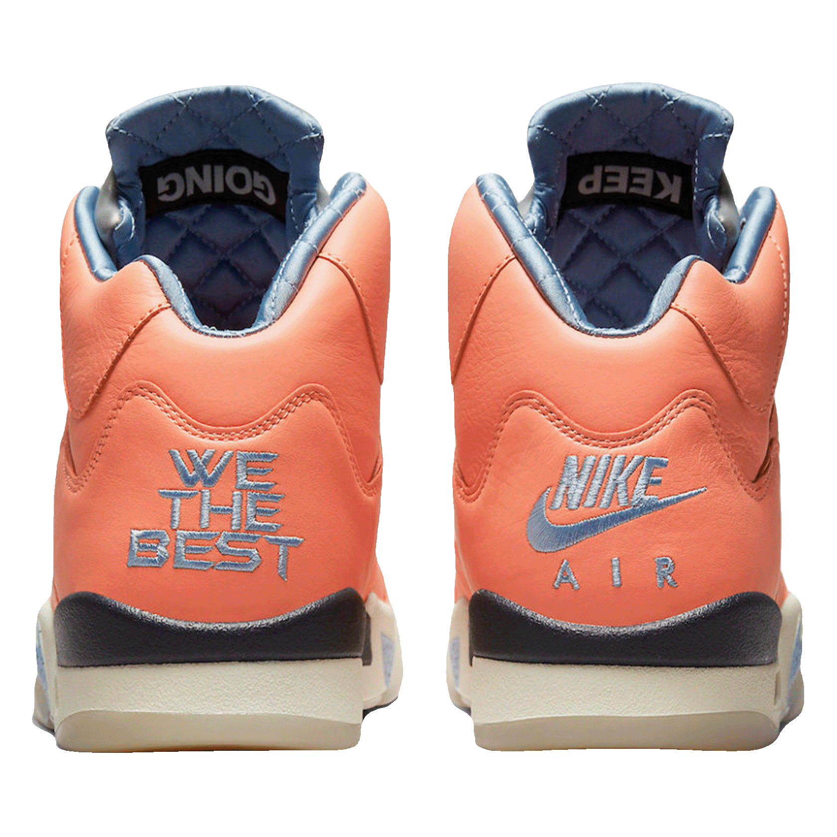 Nike Air Jordan 5 Retro DJ Khaled We The Best Crimson Bliss Back