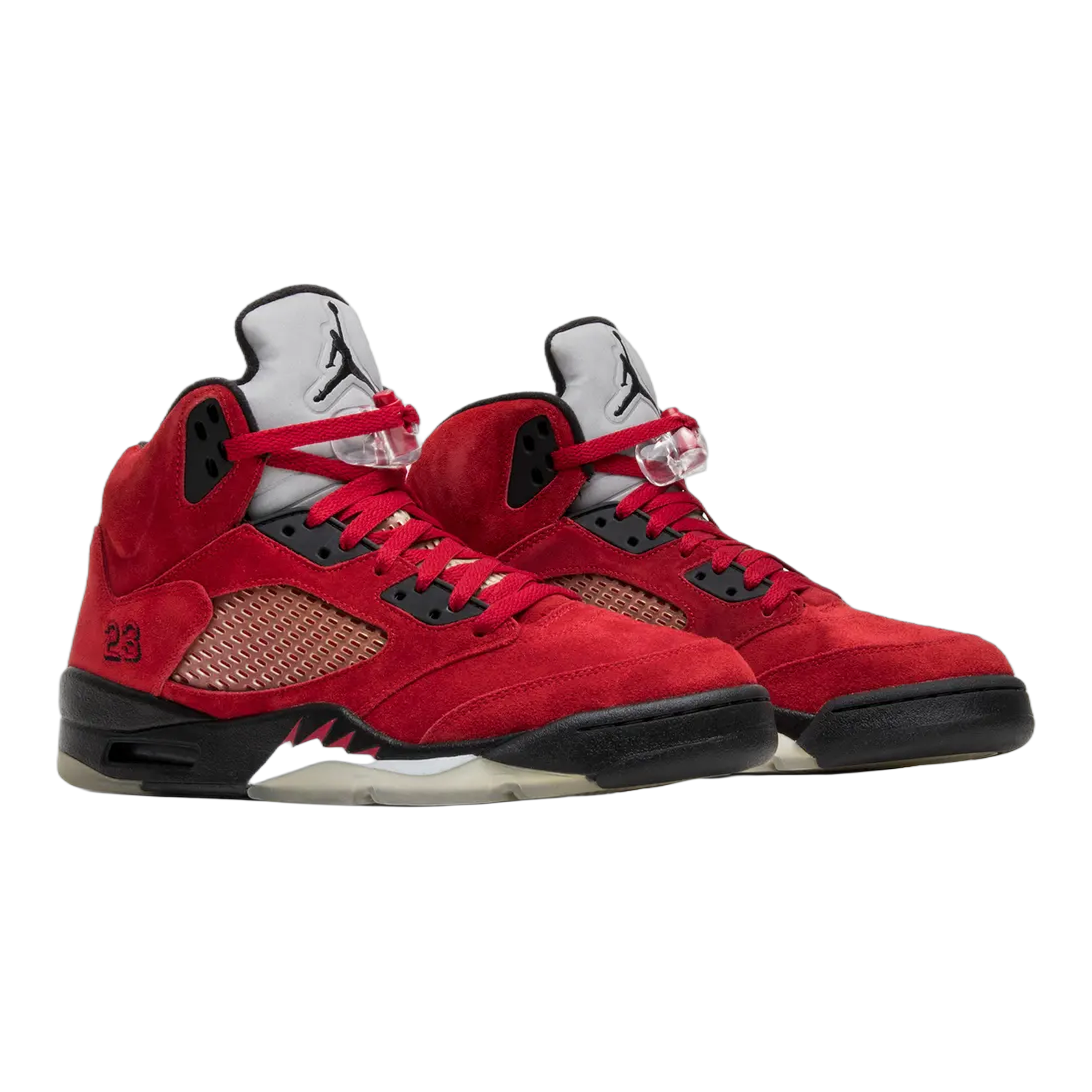 Nike Air Jordan 5 Retro DMP Raging Bull Red Suede Side 136027-601