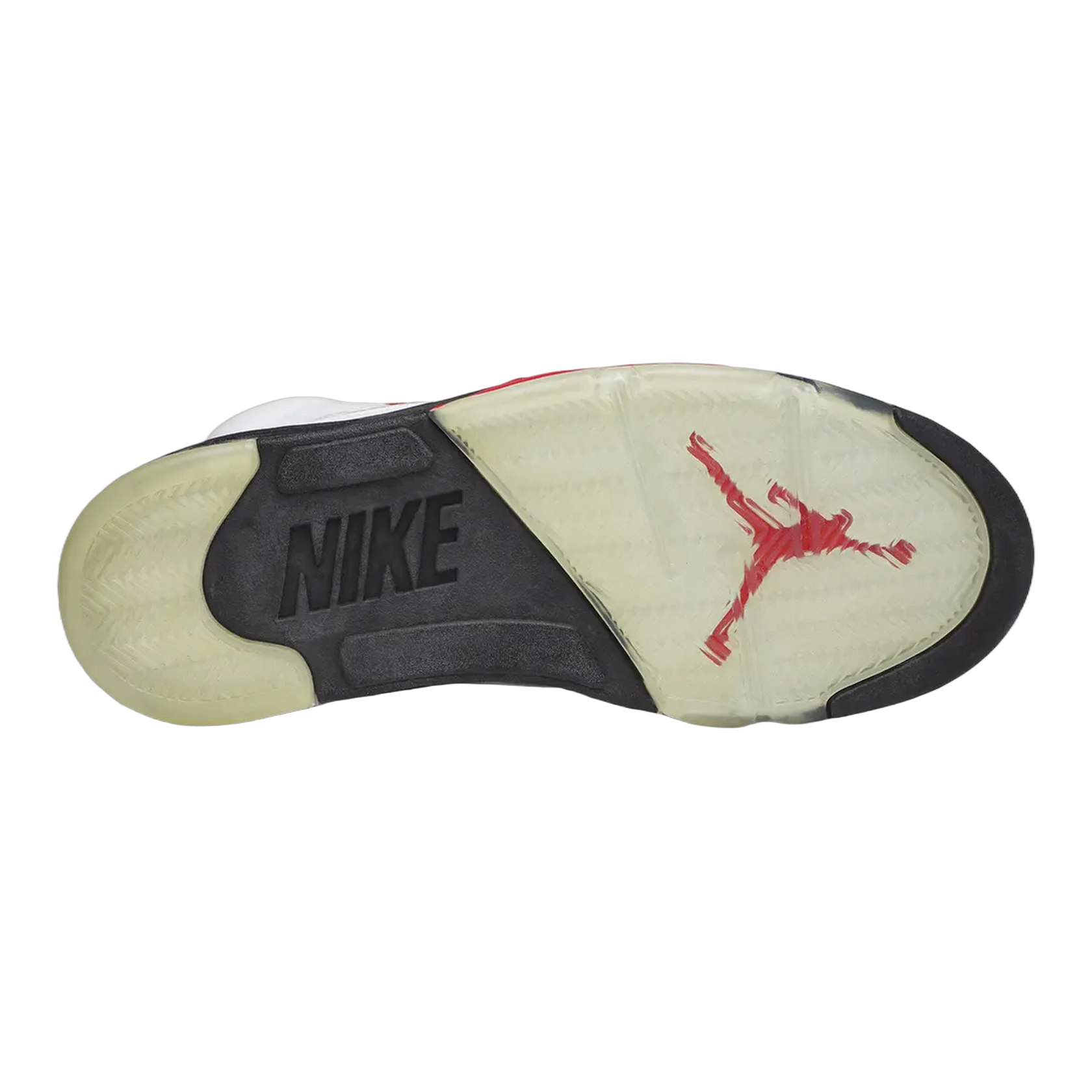 Nike Air Jordan 5 Retro Fire Red (2000) Sohle