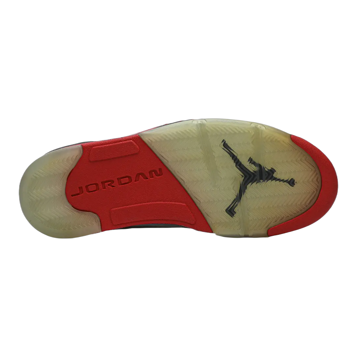 Nike Air Jordan 5 Retro Fire Red (2006) Sohle 136027-162