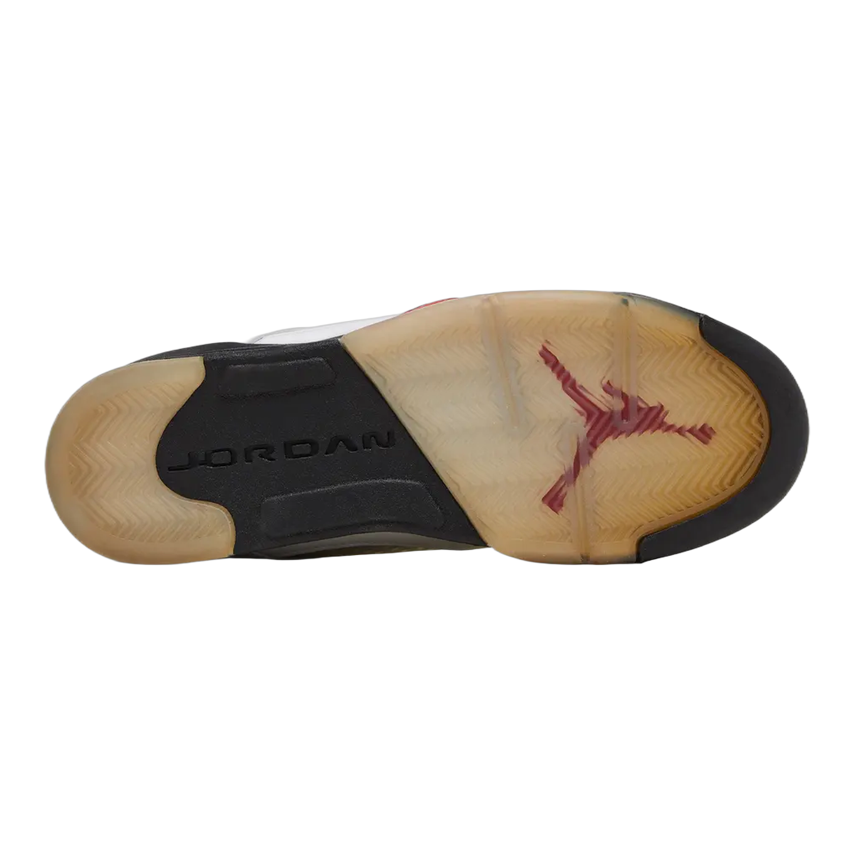 Nike Air Jordan 5 Retro Fire Red 2013 (GS) Sohle 440888-100