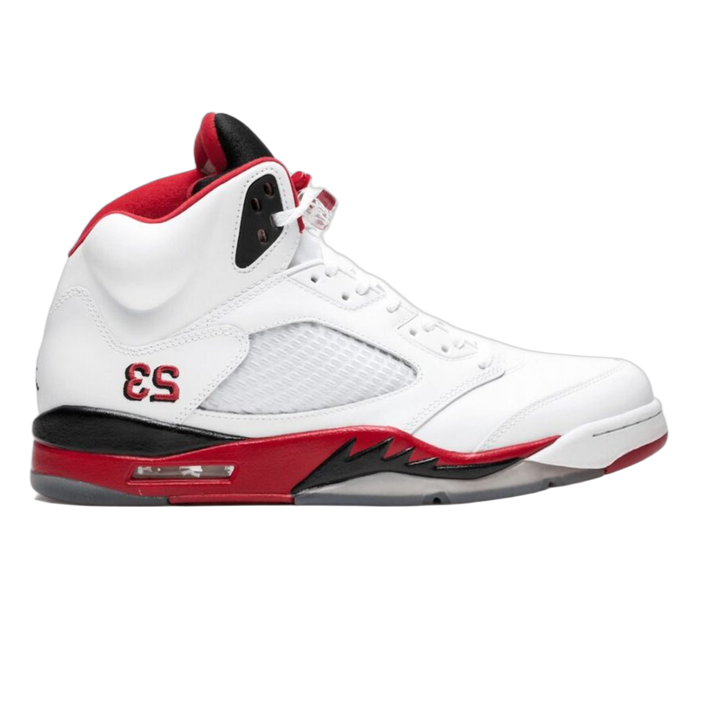 Nike Air Jordan 5 Retro Fire Red Black Tongue (2013) 136027-120