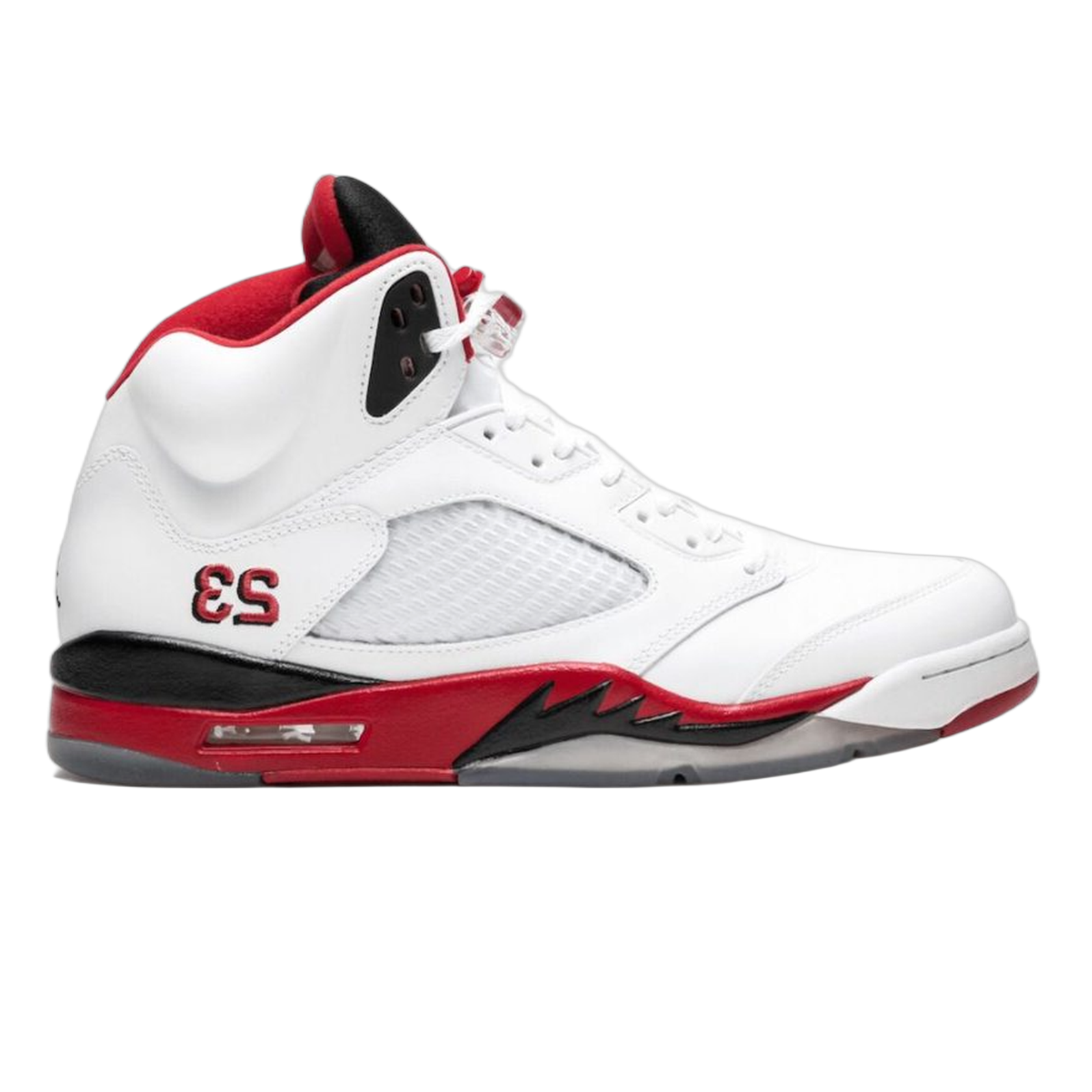 Nike Air Jordan 5 Retro Fire Red Black Tongue (2013) 136027-120