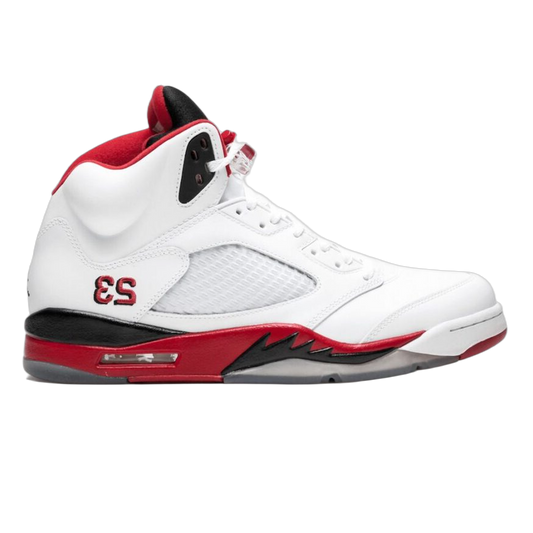 Nike Air Jordan 5 Retro Fire Red Black Tongue (2013) 136027-120