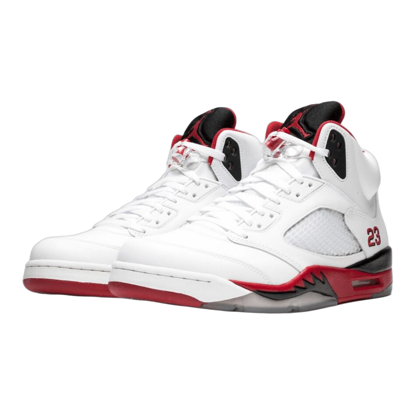 Nike Air Jordan 5 Retro Fire Red Black Tongue (2013) Side 136027-120