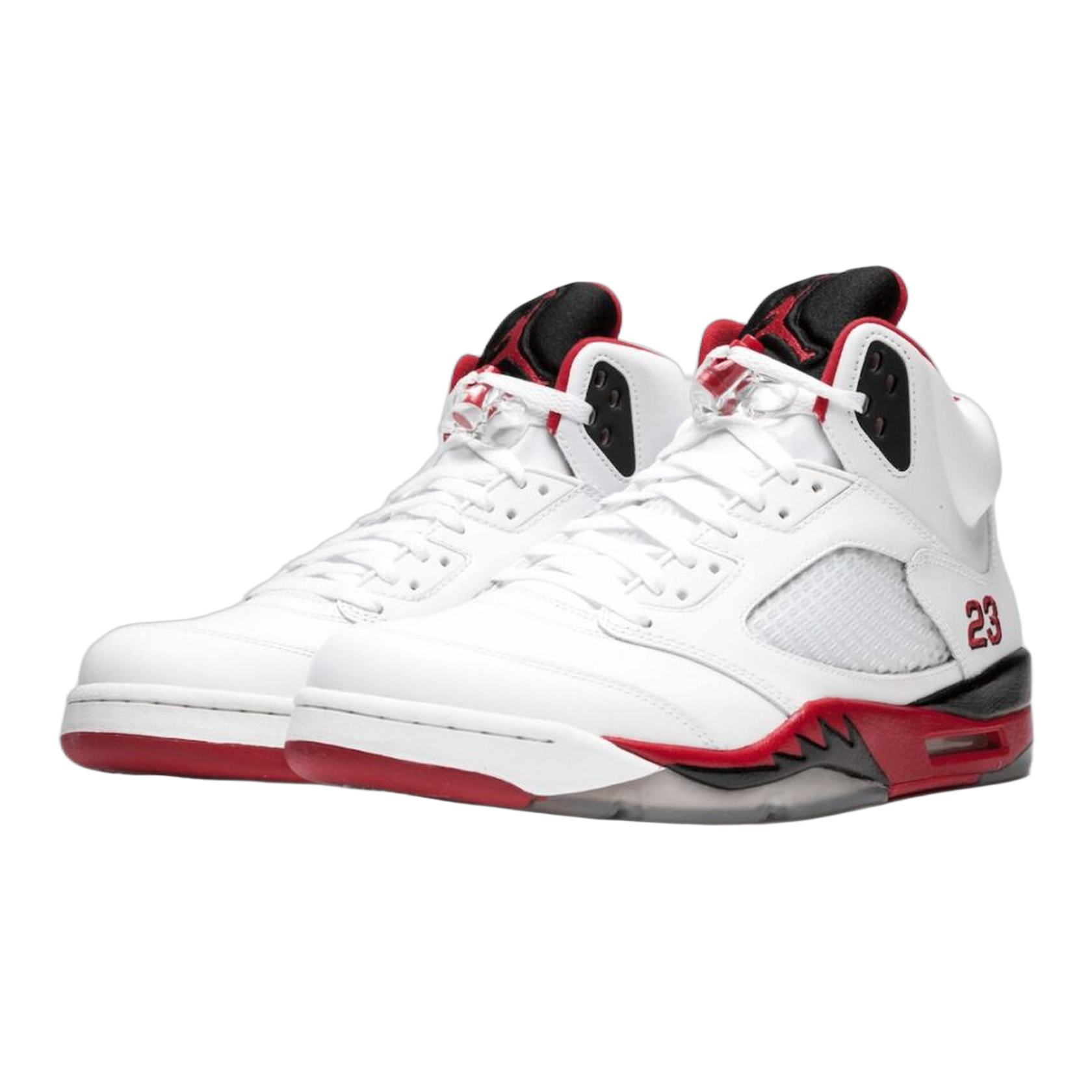 Nike Air Jordan 5 Retro Fire Red Black Tongue (2013) Side 136027-120