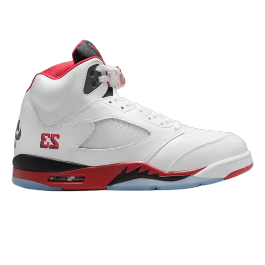 Nike Air Jordan 5 Retro Fire Red Black Tongue (2025) (GS) HQ7980-101