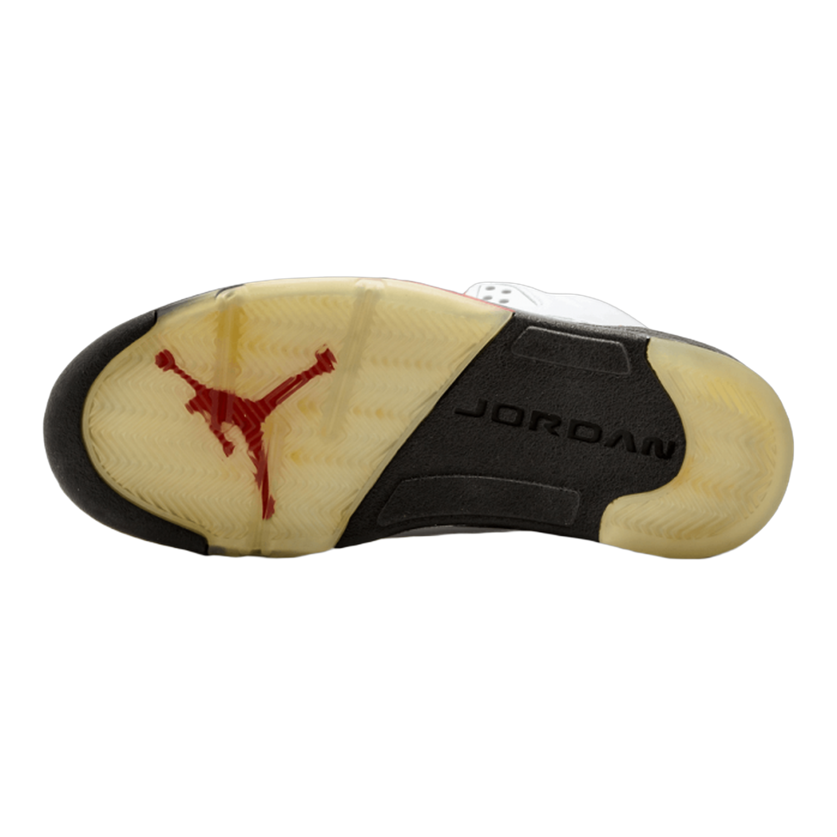 Nike Air Jordan 5 Retro Fire Red CDP (2008) Sohle 136027-163