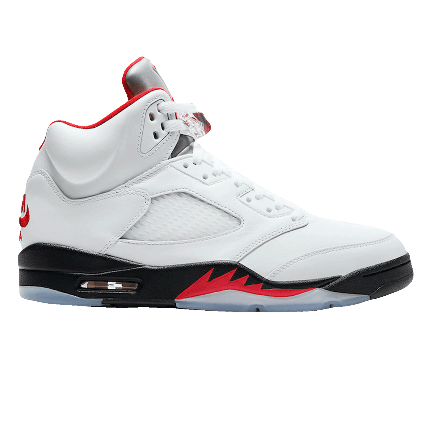Nike Air Jordan 5 Retro Fire Red Silver Tongue (2020)