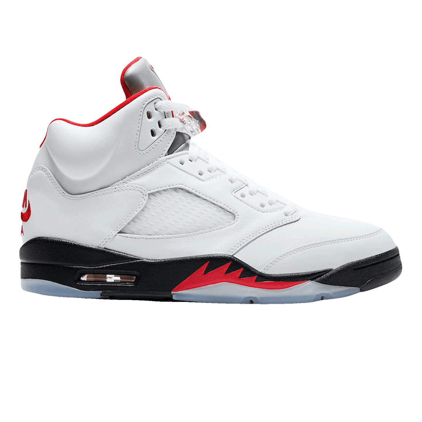 Nike Air Jordan 5 Retro Fire Red Silver Tongue (2020) (GS)