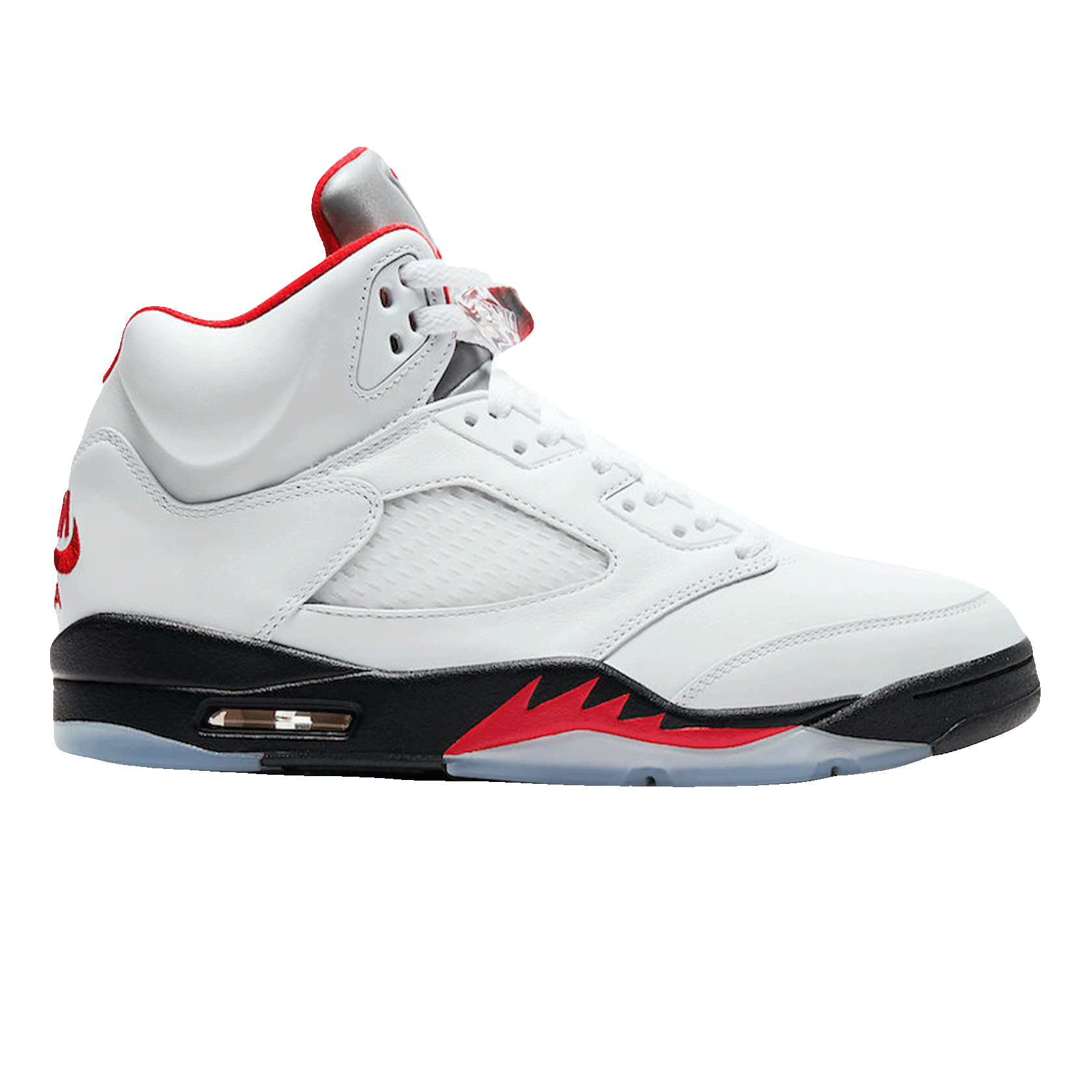 Nike Air Jordan 5 Retro Fire Red Silver Tongue (2020) (GS)