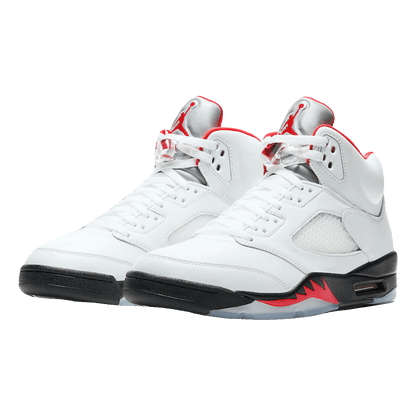 Nike Air Jordan 5 Retro Fire Red Silver Tongue (2020) (GS) Side