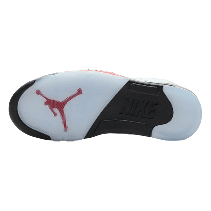 Nike Air Jordan 5 Retro Fire Red Silver Tongue (2020) (GS) Sohle