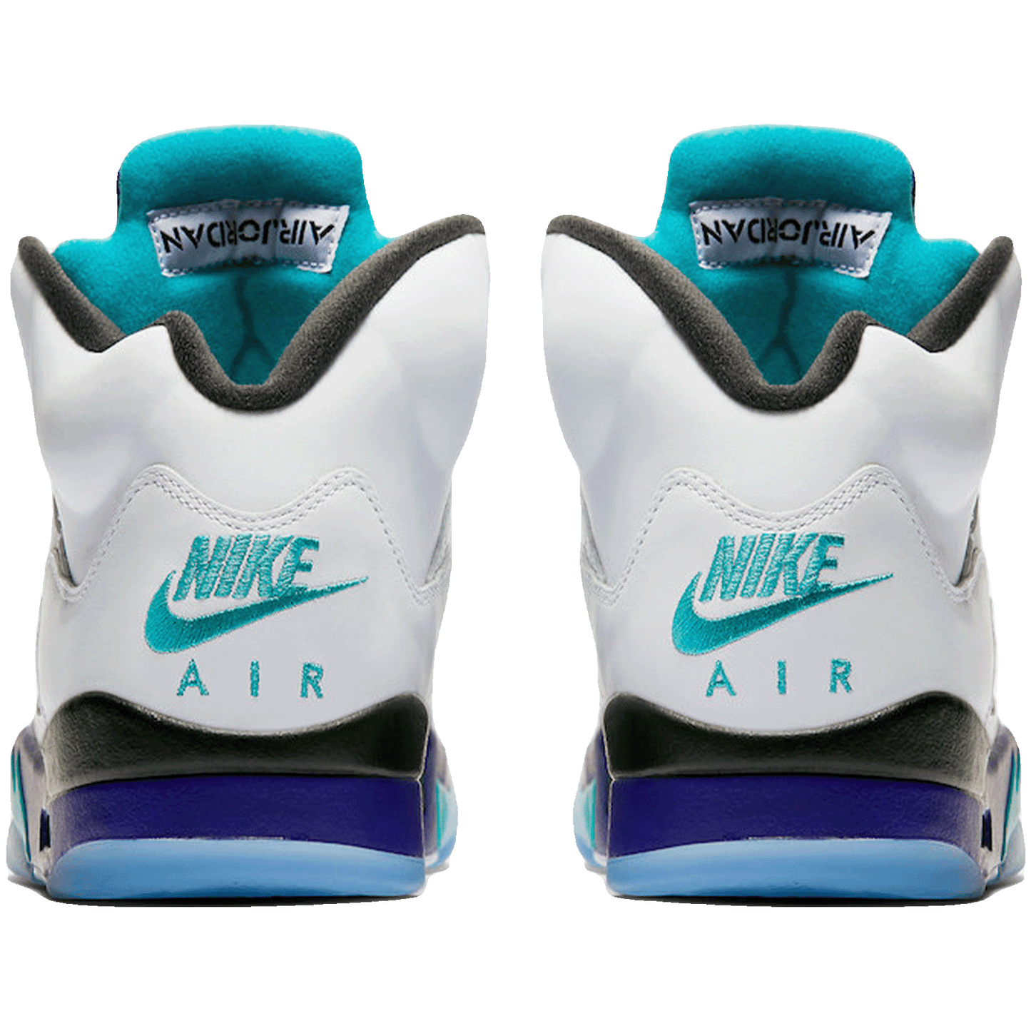 Nike Air Jordan 5 Retro Grape Fresh Prince Back