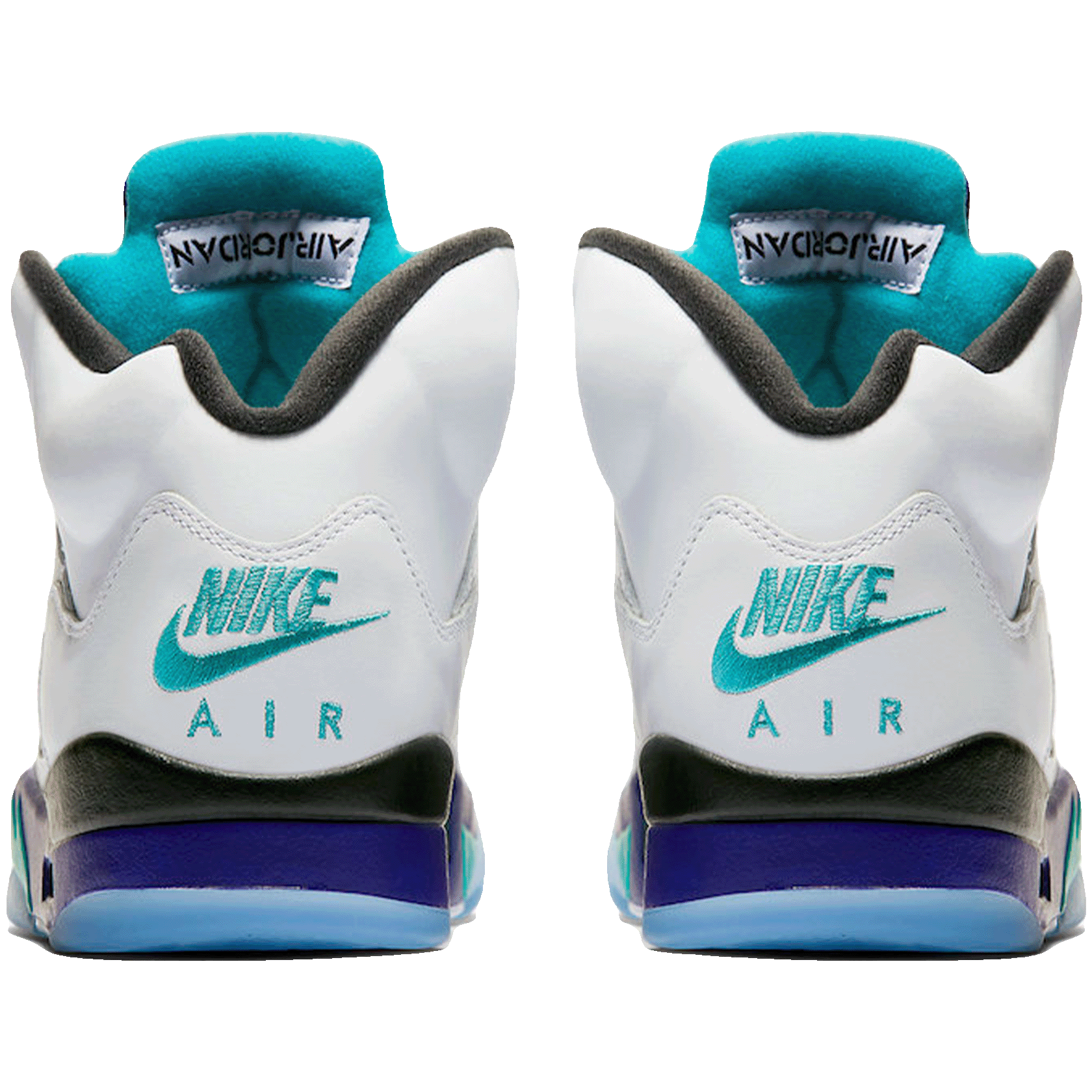Nike Air Jordan 5 Retro Grape Fresh Prince Back