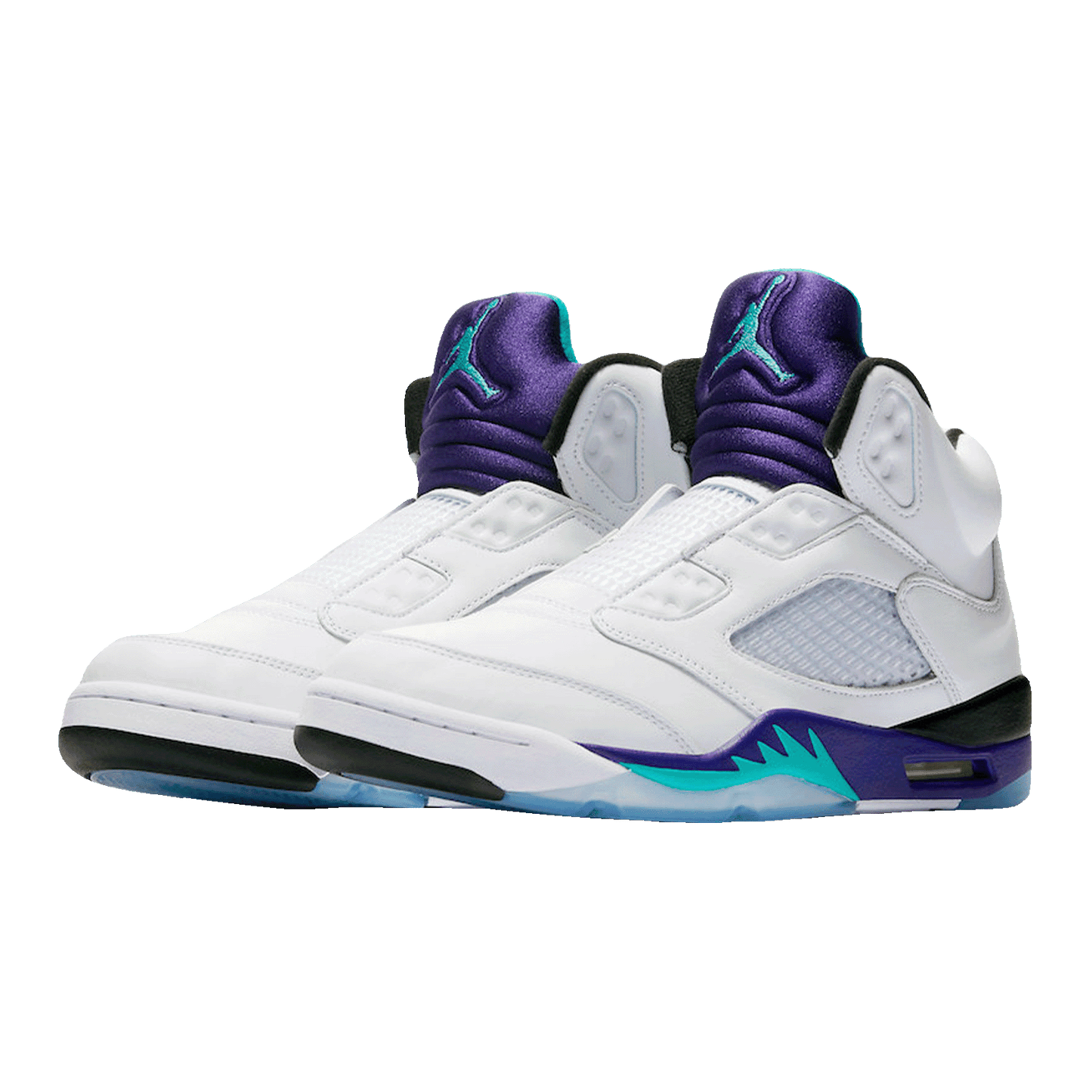 Nike Air Jordan 5 Retro Grape Fresh Prince Side
