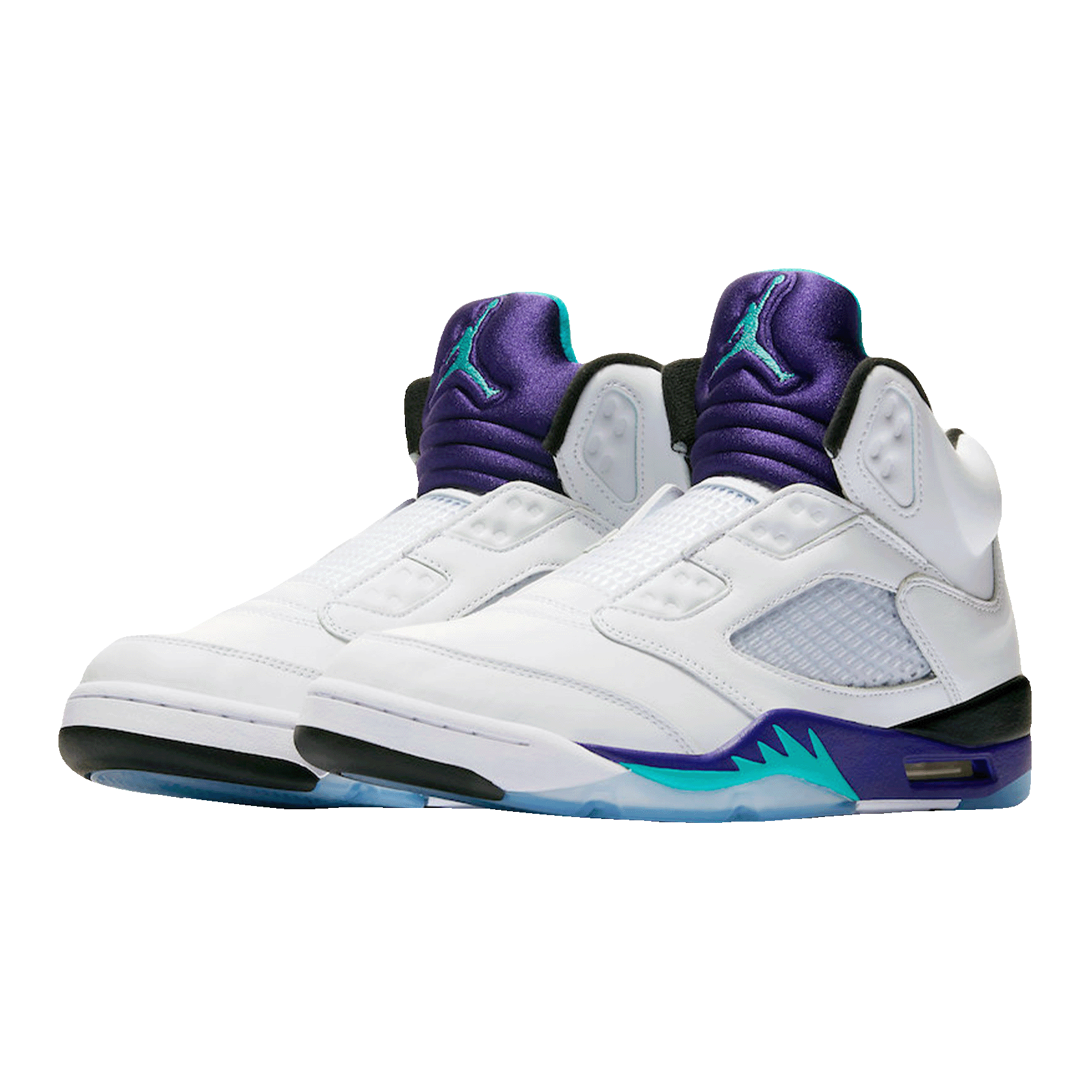 Nike Air Jordan 5 Retro Grape Fresh Prince Side