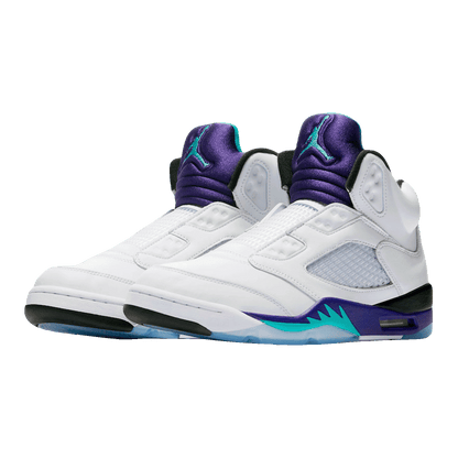 Nike Air Jordan 5 Retro Grape Fresh Prince Side