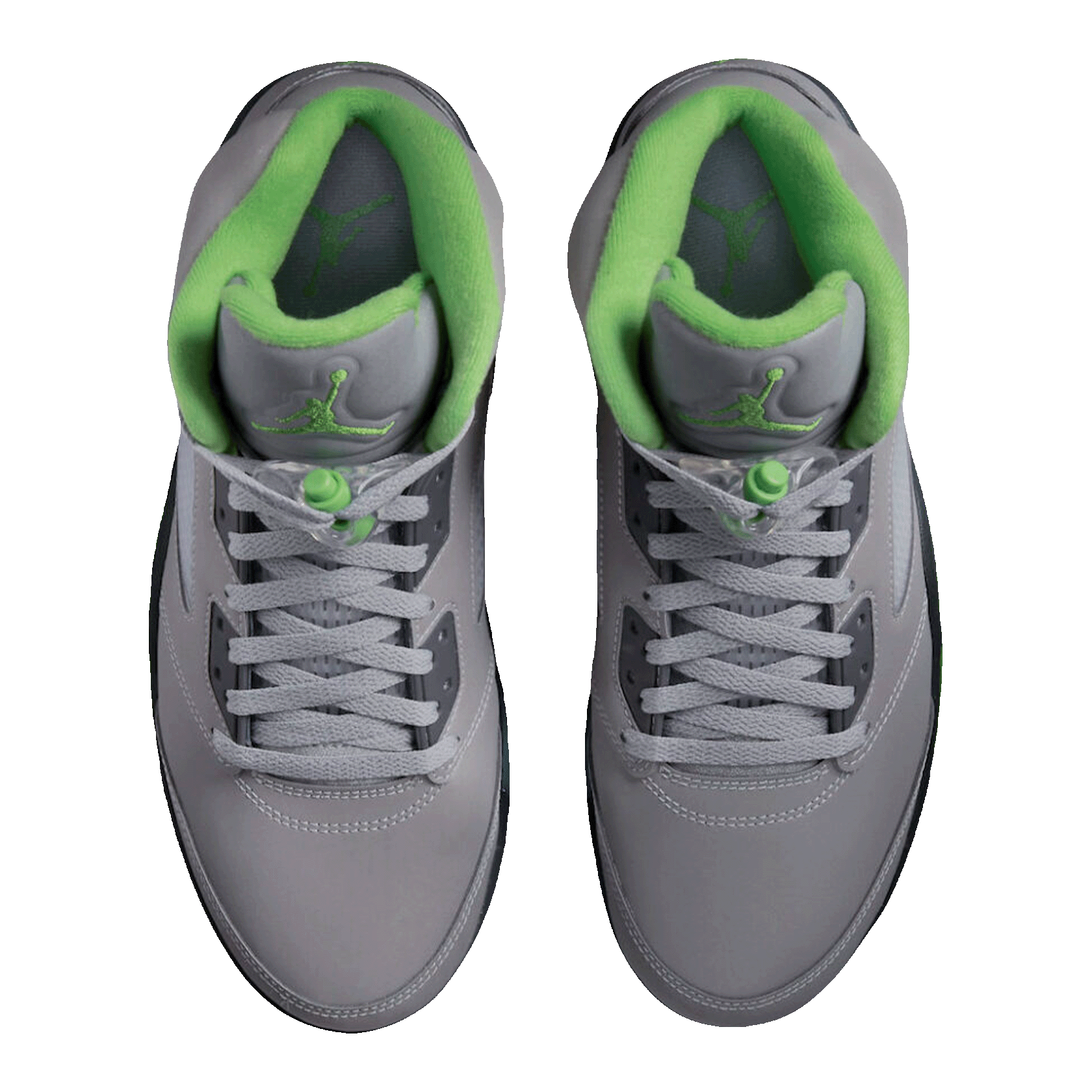 Nike Air Jordan 5 Retro Green Bean (2022) Oben