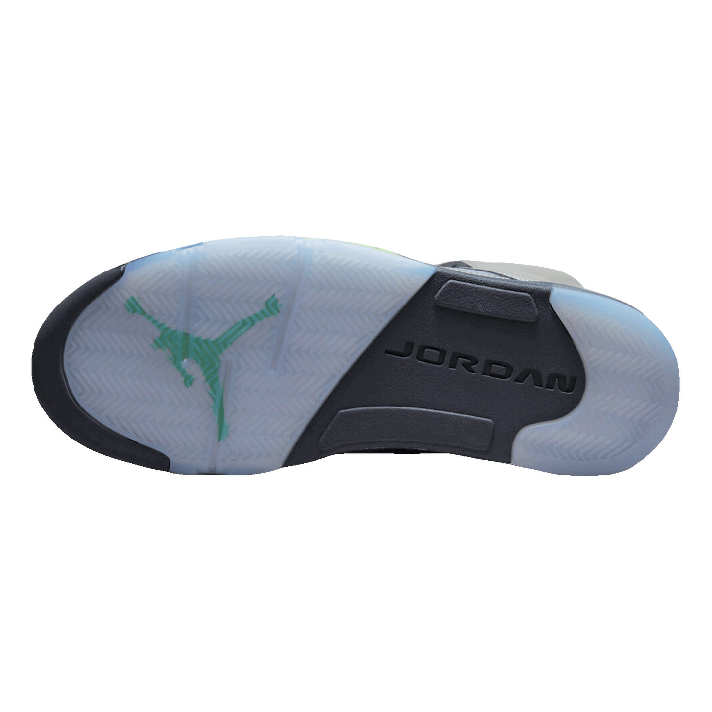 Nike Air Jordan 5 Retro Green Bean (2022) Sohle