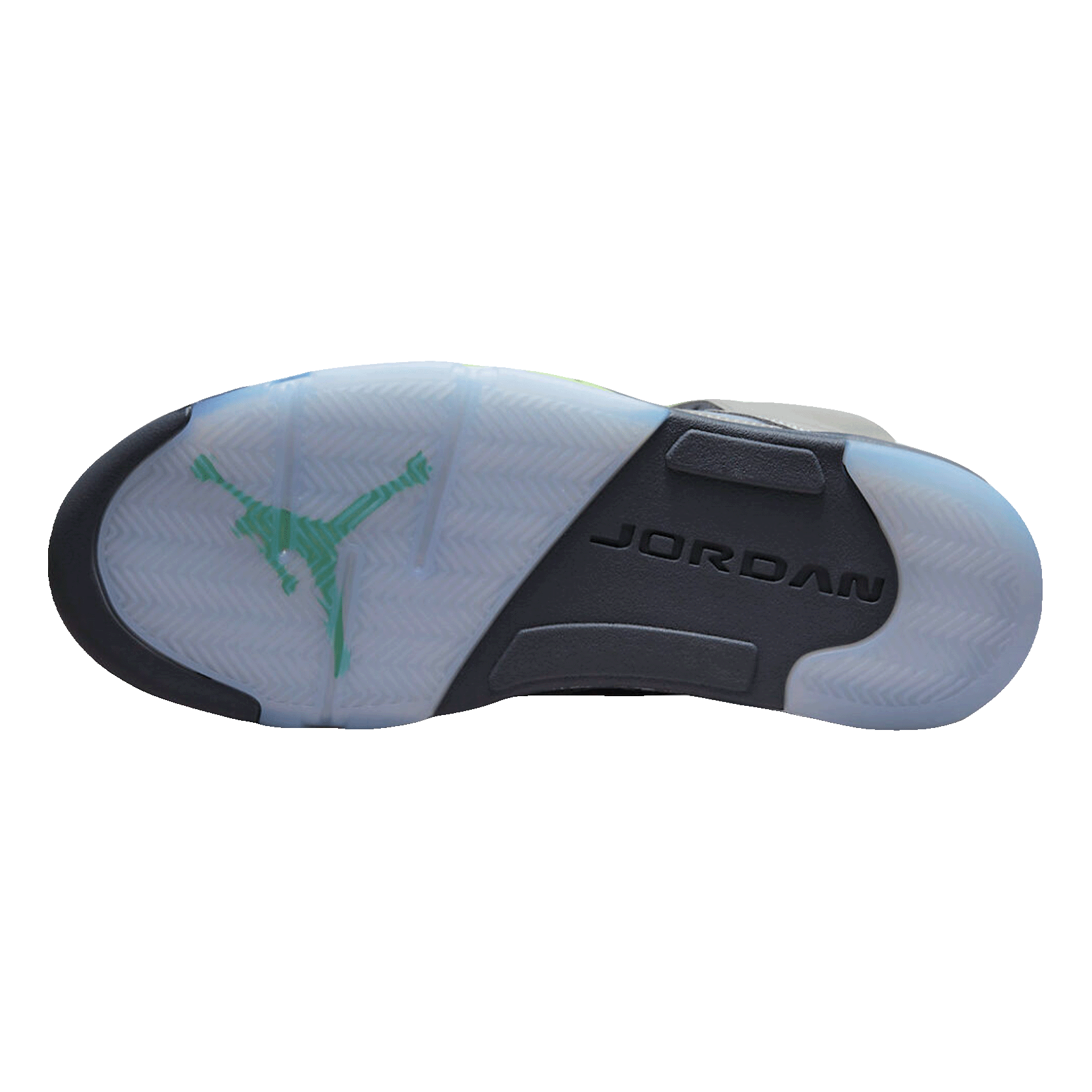 Nike Air Jordan 5 Retro Green Bean (2022) Sohle