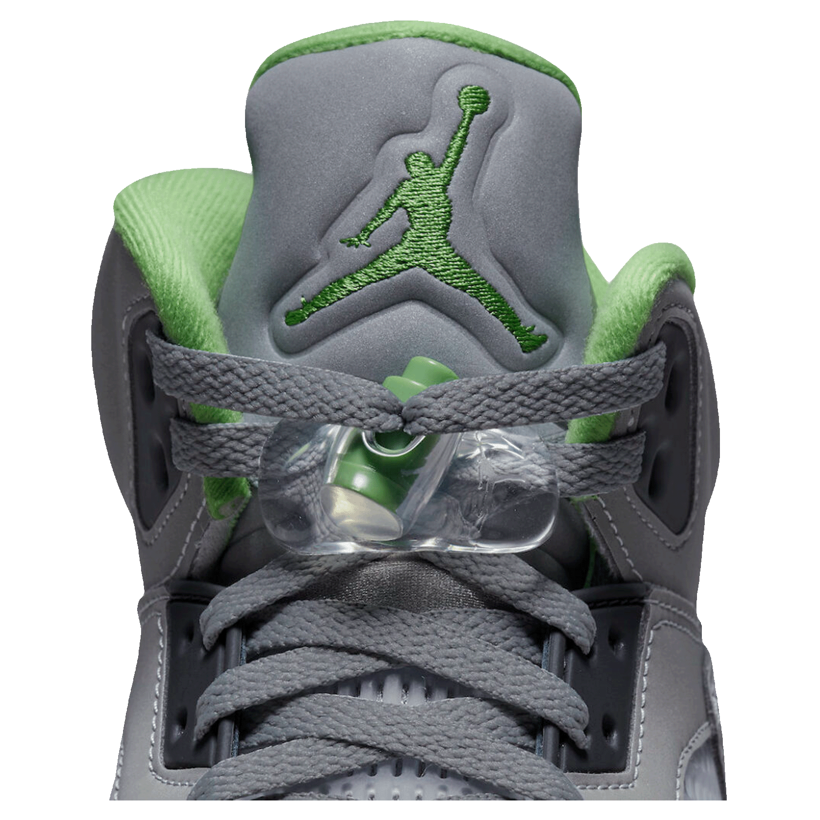 Nike Air Jordan 5 Retro Green Bean (2022) Tongue