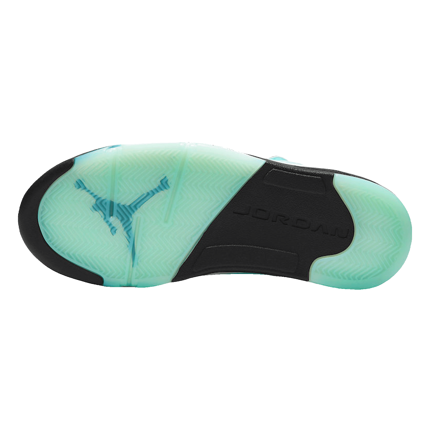 Nike Air Jordan 5 Retro Island Green Sohle
