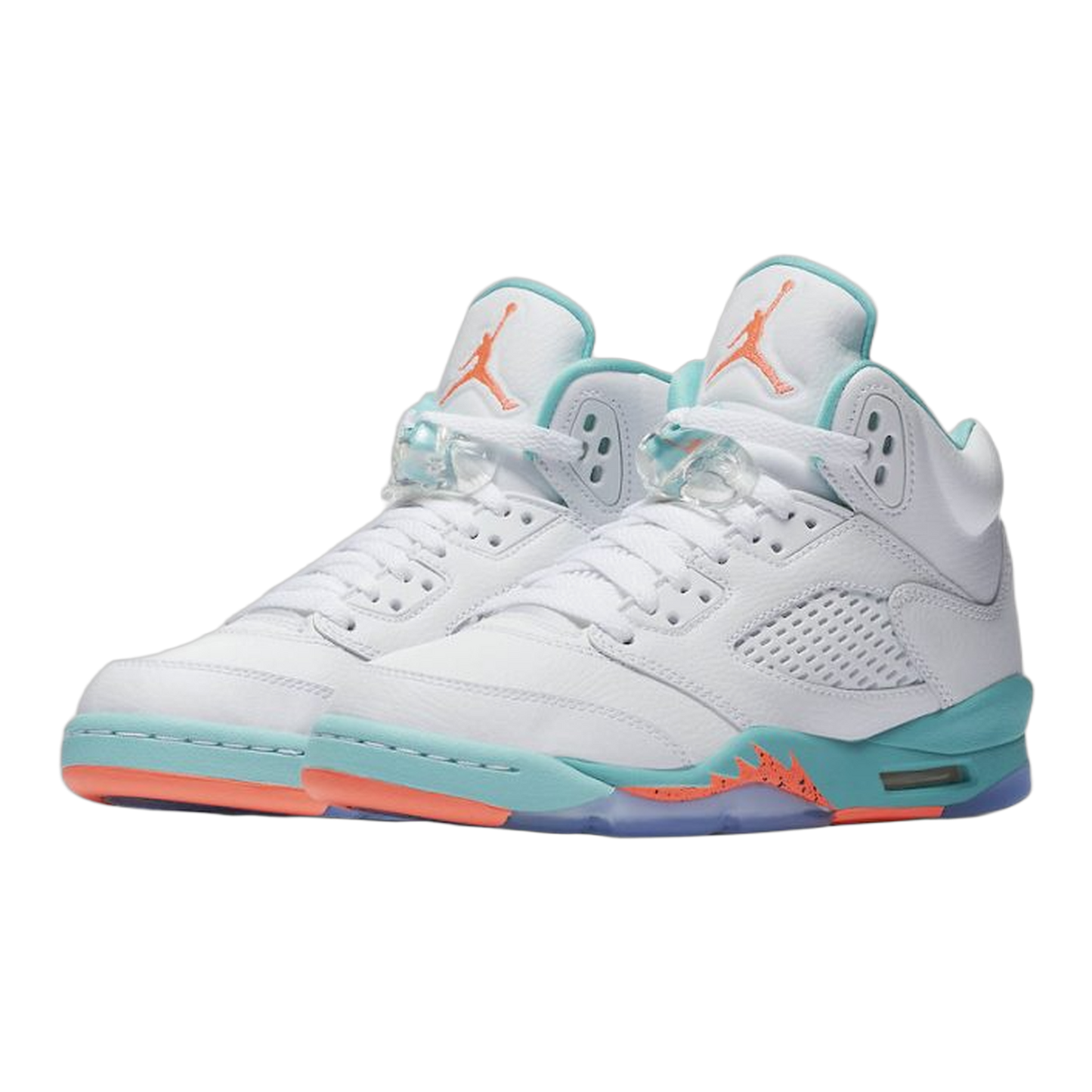 Nike Air Jordan 5 Retro Light Aqua (GS) Side 440892-100