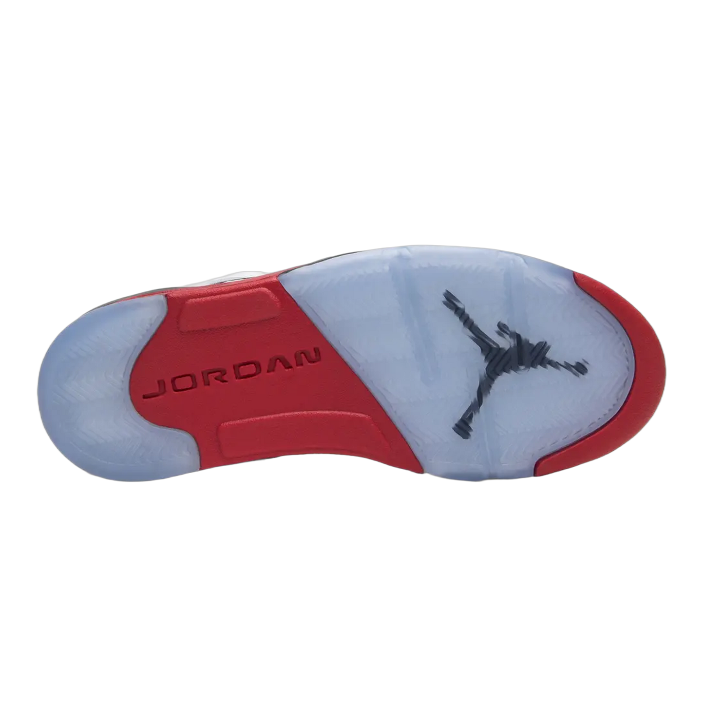 Nike Air Jordan 5 Retro Low Fire Red Sohle 819171-101