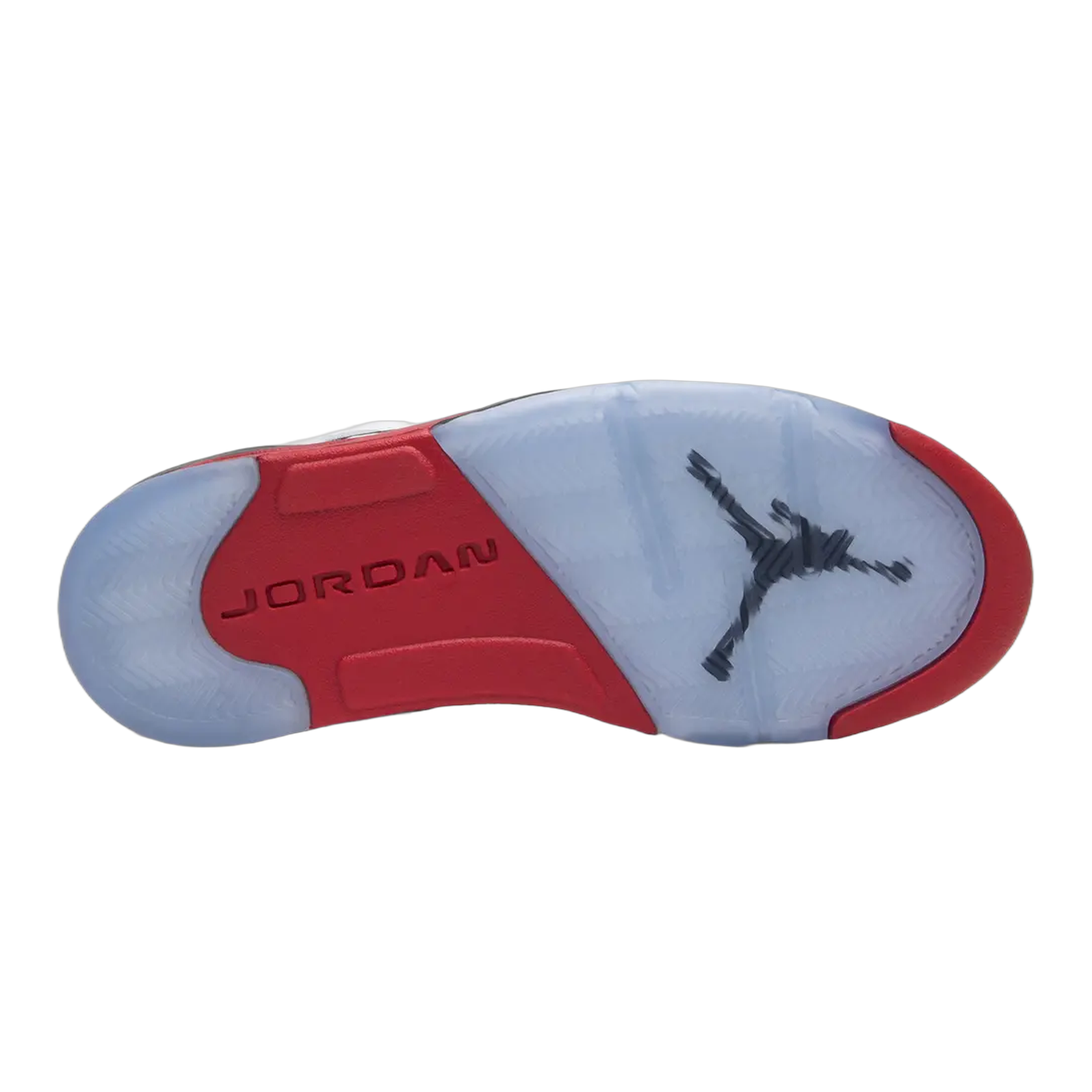 Nike Air Jordan 5 Retro Low Fire Red Sohle 819171-101