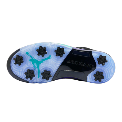 Nike Air Jordan 5 Retro Low Golf Black Grape Sohle CU4523-001