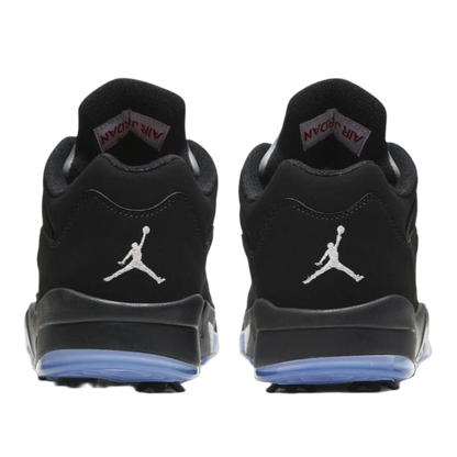 Nike Air Jordan 5 Retro Low Golf Black Metallic Back CU4523-003