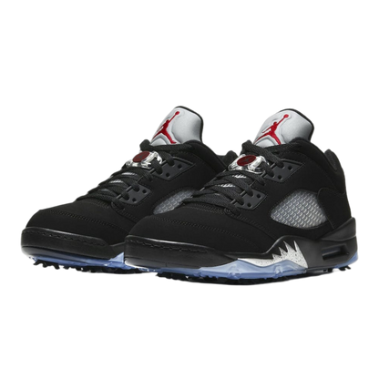 Nike Air Jordan 5 Retro Low Golf Black Metallic Side CU4523-003